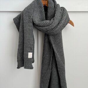 A New Day Gray Knit Scarf